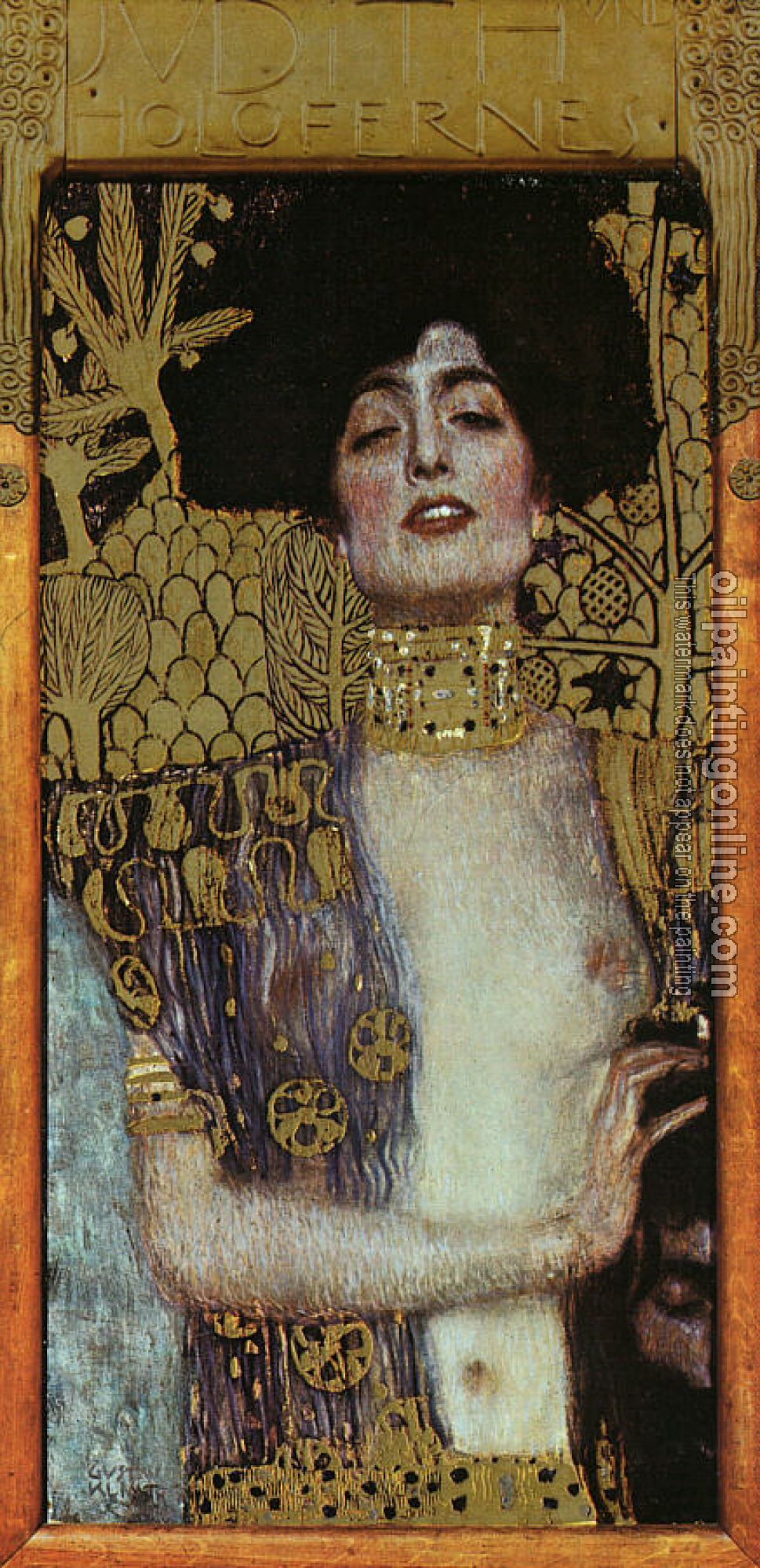 Klimt, Gustav - Oil On Canvas